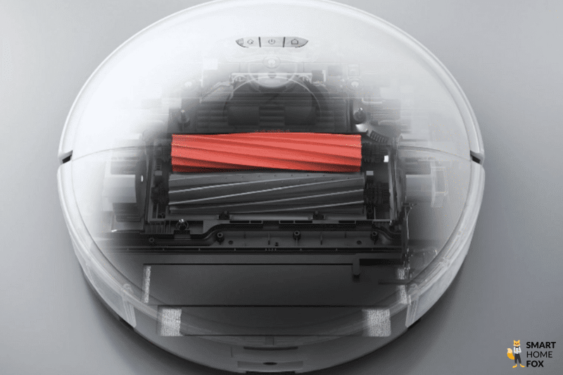 Zwei Hauptbürsten des Roborock S8 Pro Ultra sind zu sehen.